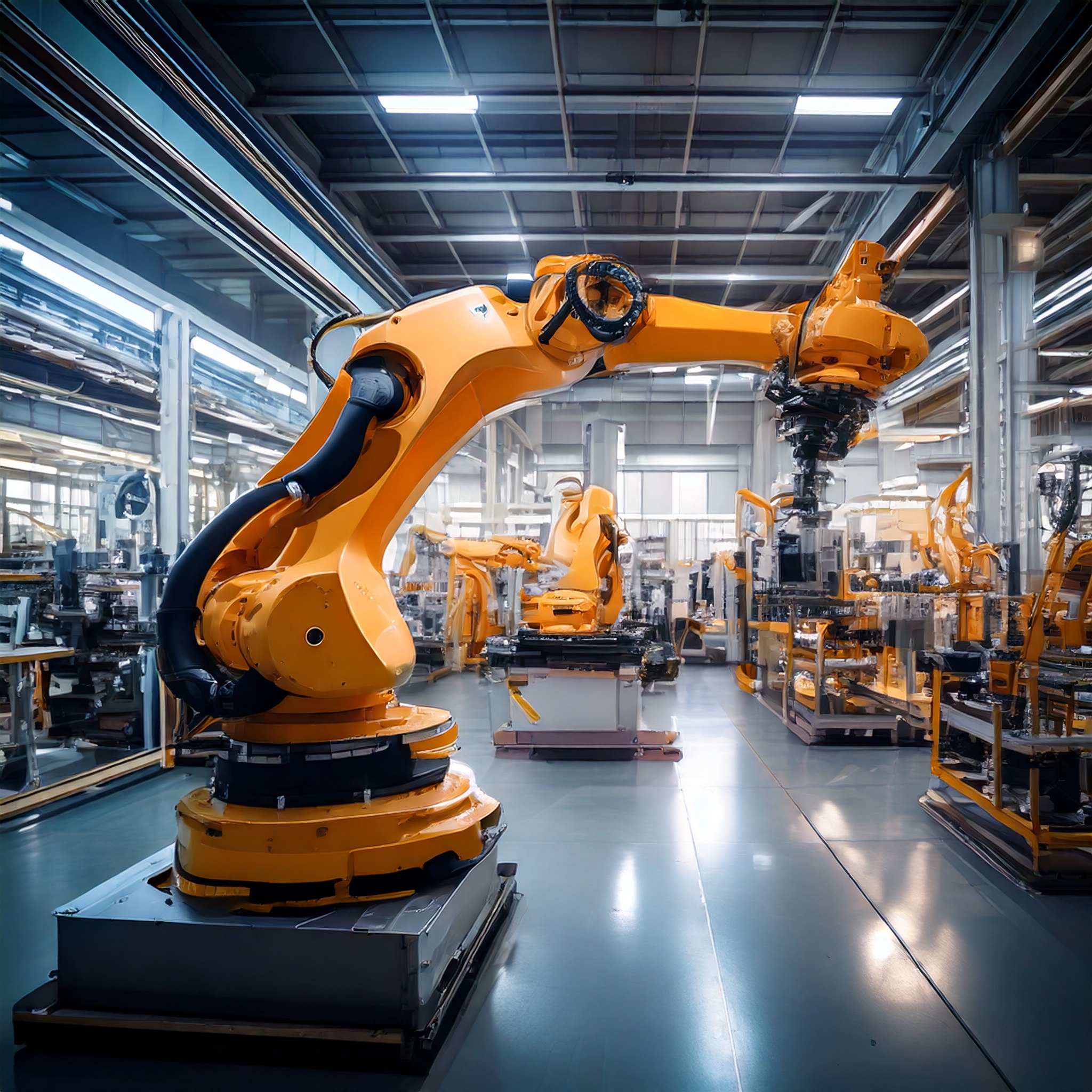 高密度FA機器の配管周辺に放熱フィンを設置することで、熱こもりを改善し、機器の誤作動や寿命短縮を防止します。